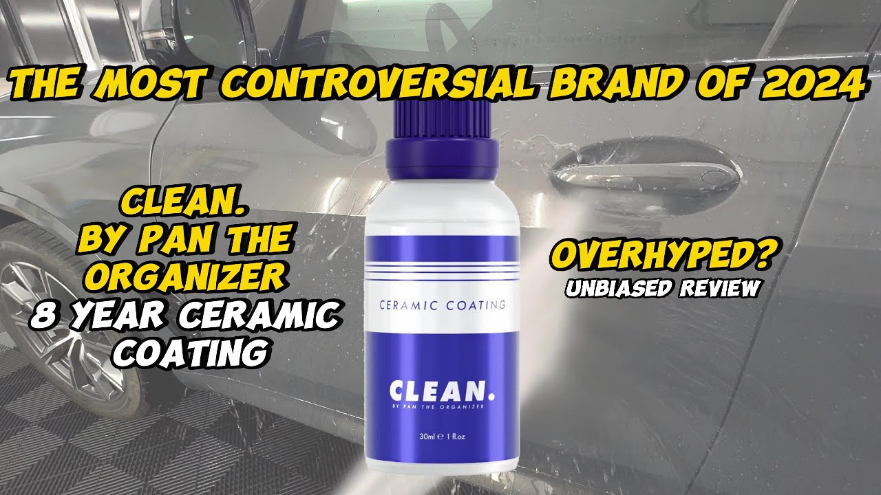 NEW🔥 CLEAN. BY PAN THE ORGANIZER 8 YEAR CERAMIC COATING REVIEW |Testing on a 2025 BMW X5 #detailing
