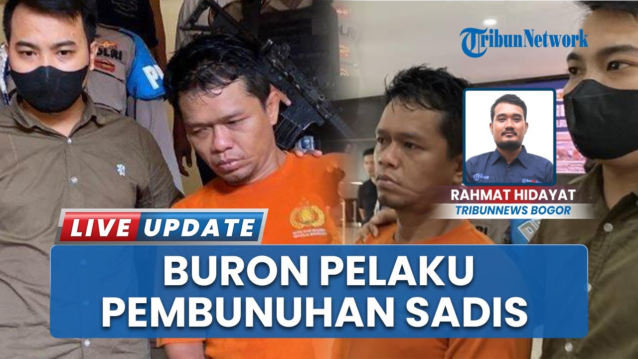 Pembunuh Sadis di Bogor Ditangkap seusai 9 Bulan Buron, Bacok Korban Dipicu Emosi Mobil Diserempet