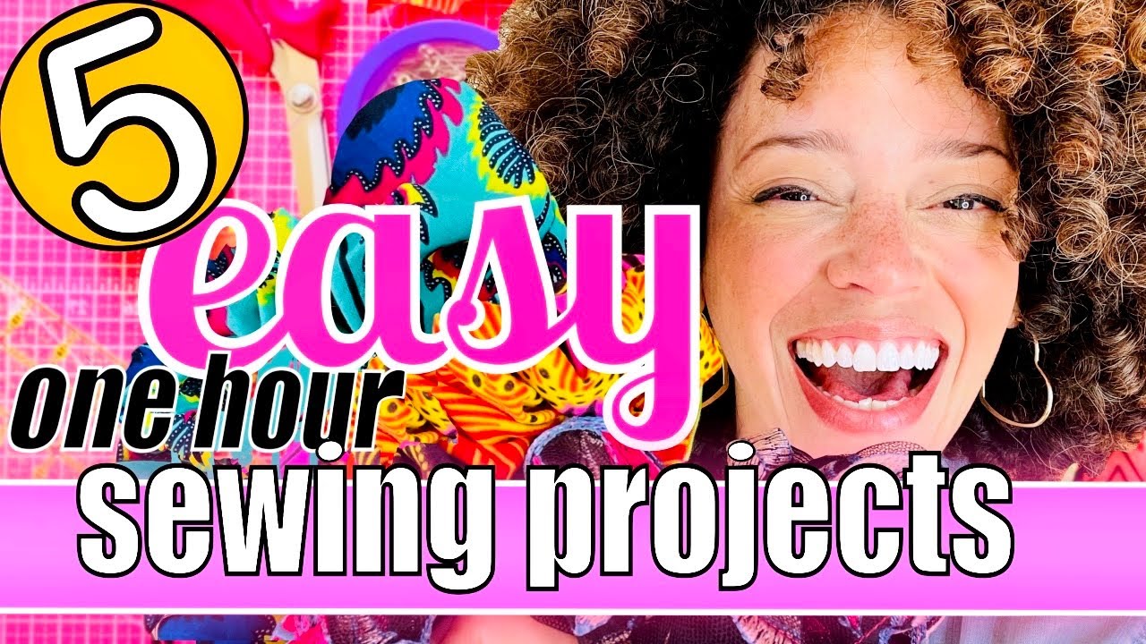 5 Easy Sewing Projects in 15 Minutes!