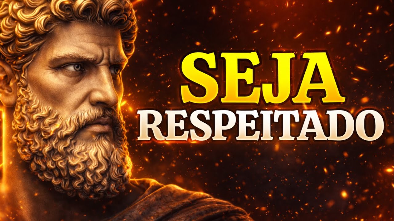 COMO ser RESPEITADO pela sua PRESENÇA e CONFIANÇA com 10 PRÁTICAS ESTÓICAS simples | ESTOICISMO