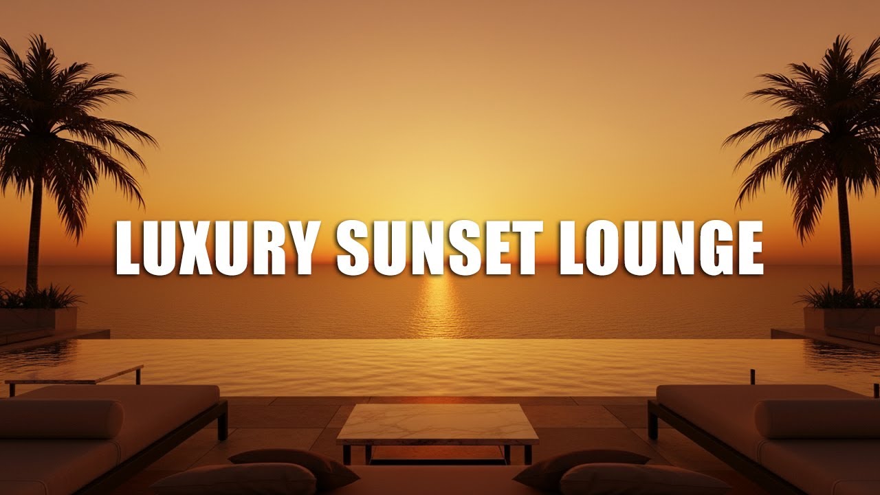 Relaxing Smooth Jazz Collection 2025 | Sunset Chillout Lounge & Evening Vibes