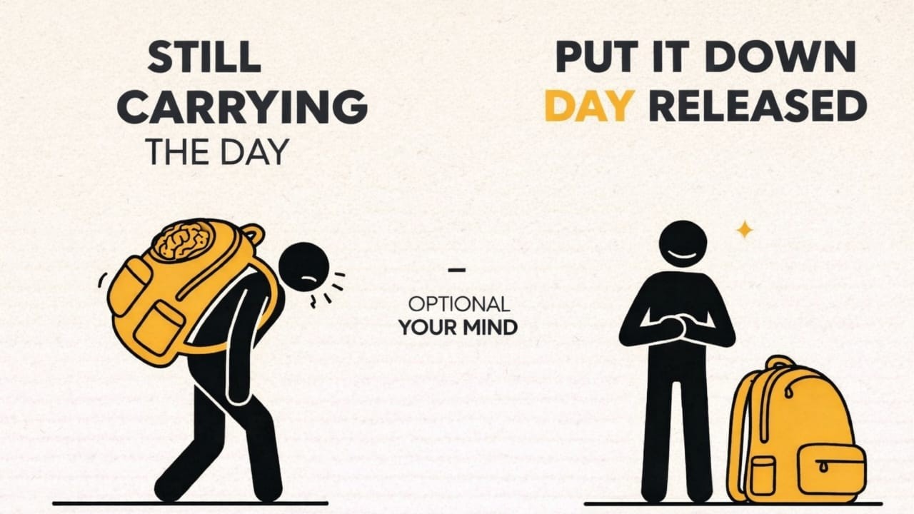 How to Close the Day Emotionally (Most People Never Do)