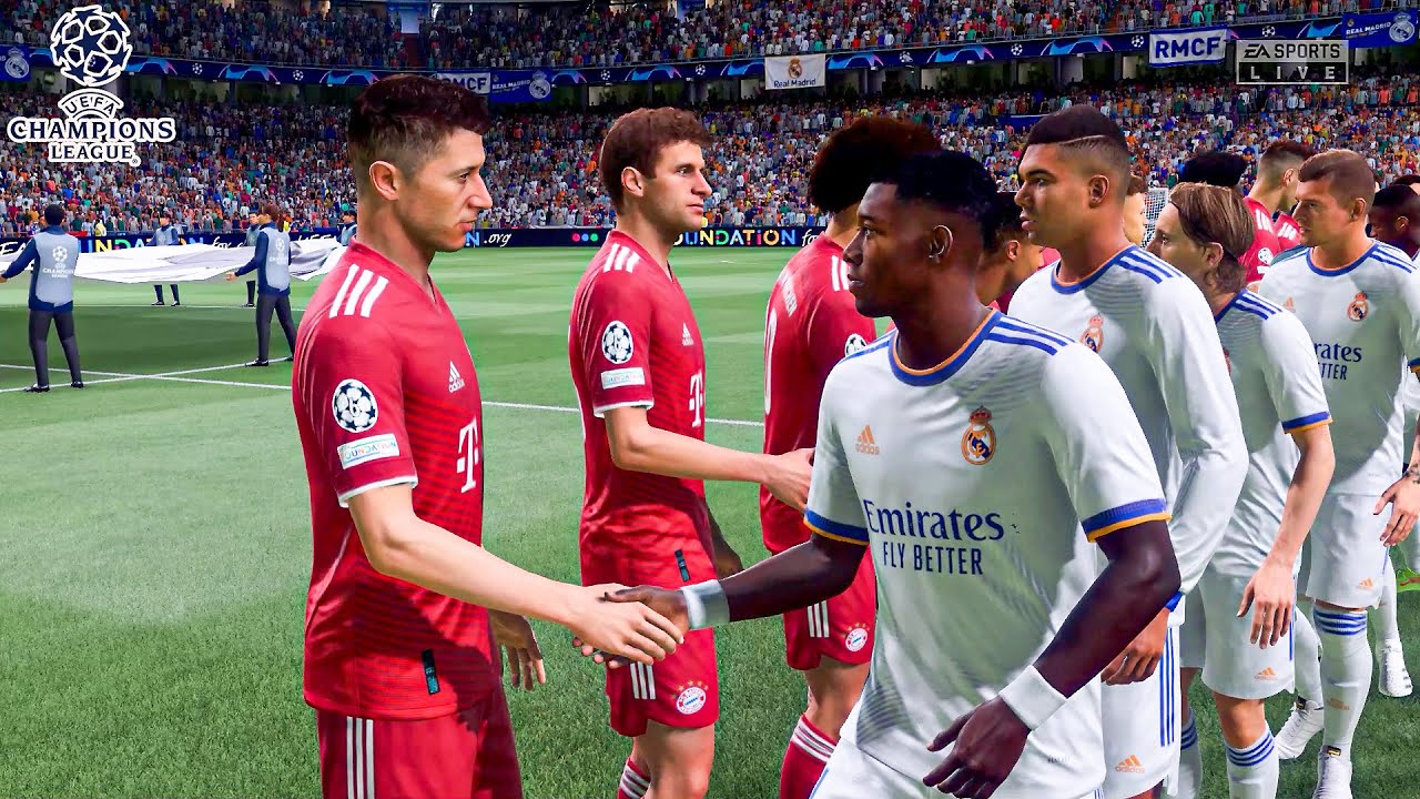 FIFA 22 - Real Madrid vs Bayern Munich | UEFA Champions League | Gameplay & Full match
