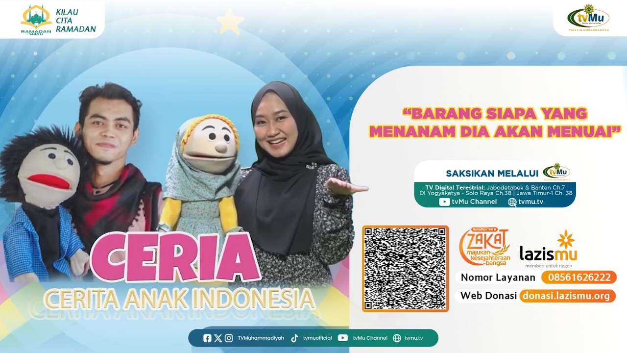 BARANG SIAPA YANG MENANAM DIA AKAN MENUAI || CERIA