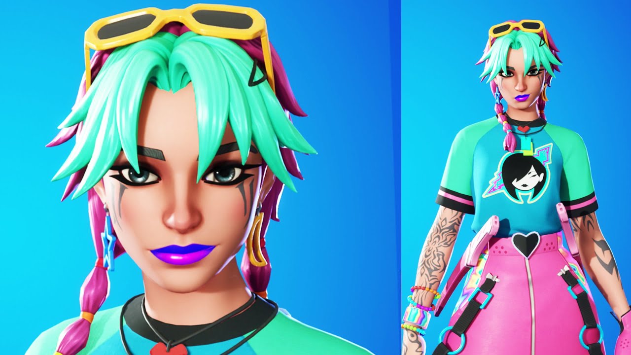Fortnite Selene Chapter 4 Battle Pass Skin (PS5 Gameplay Full)