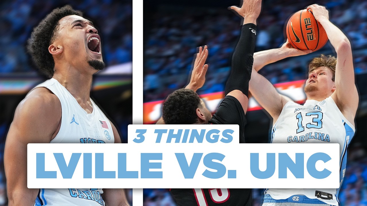 Trimble's Career Night Leads UNC To IMPRESSIVE Win Over Louisville | 3 Things