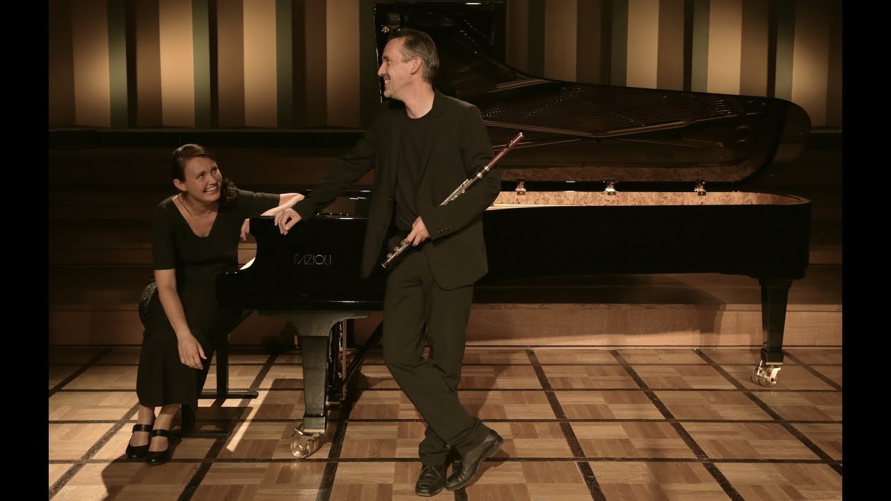 Enescu, Andante e Presto: Toon Fret, flute Veronika Iltchenko, piano | FMF 2019 Almaty