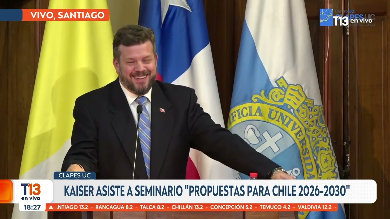 Así fue la participación de Johannes Kaiser en seminario 