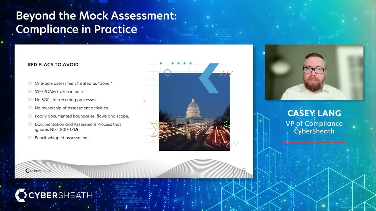 CMMC CON 2025 // Beyond the Mock Assessment: Compliance in Practice