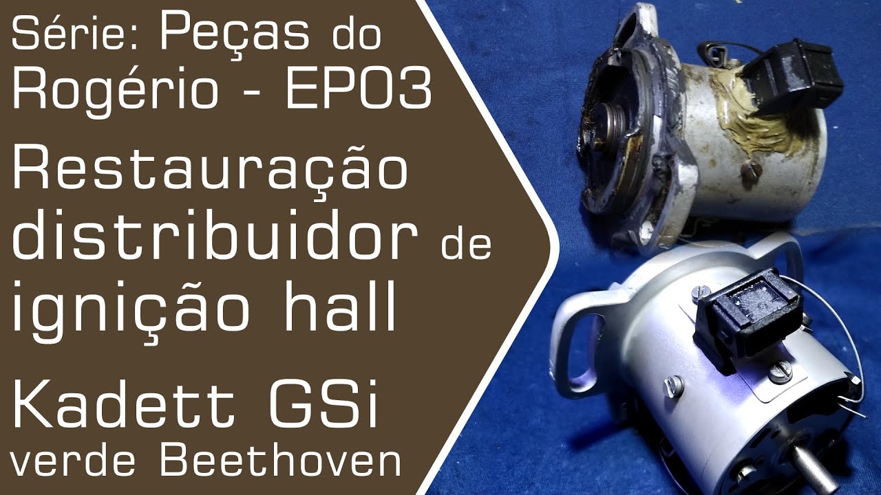 Série: Peças do Rogério, EP03, Restauração do Distribuidor de ignição  - Black Hill Auto