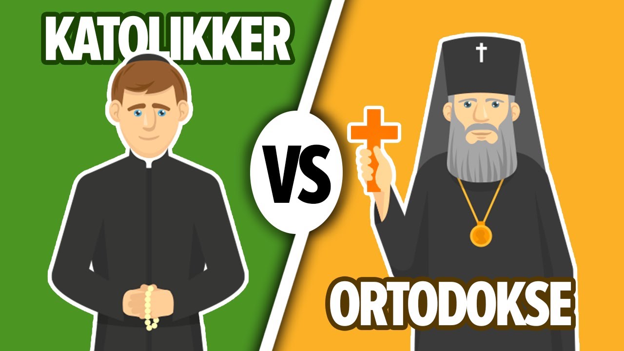 Hvad er forskellen mellem katolikker og ortodokse? Lad os sammenligne! 13+