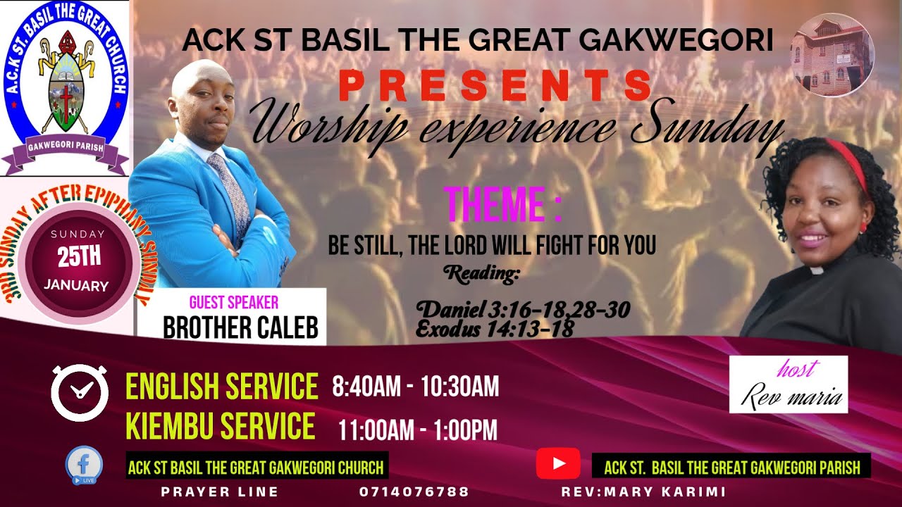 WORSHIP EXPERIENCE SUNDAY