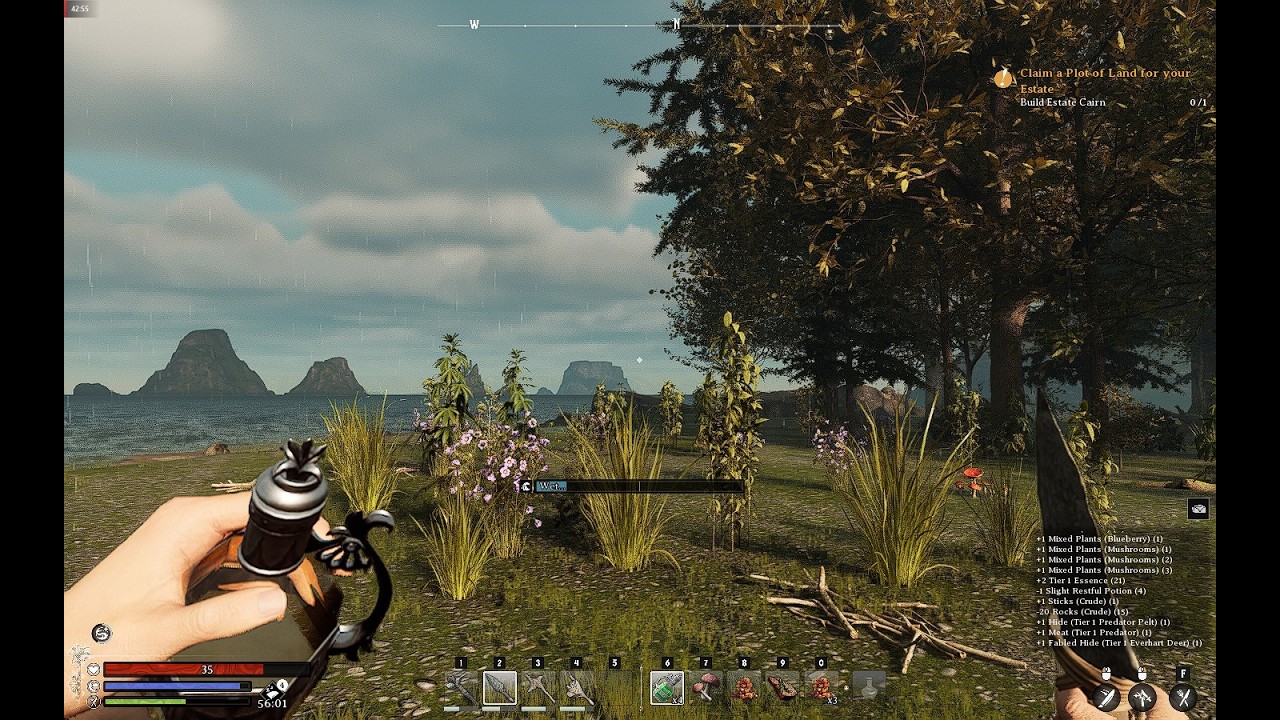 Nightingale - Legacy Mode Capítulo 01 - Construa crie lute e explore Por DSMGamer  RandeonRX 560 4GB