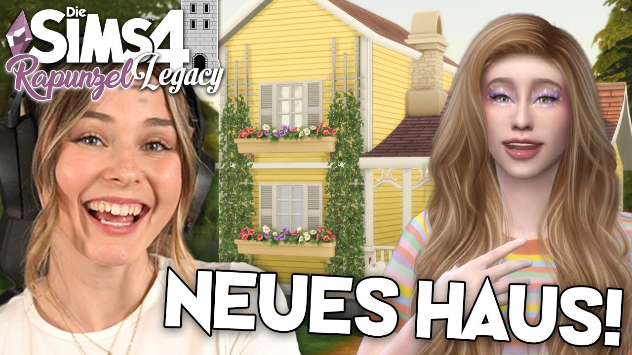 Rapunzels neues Zuhause! 😍 - Die Sims 4 Rapunzel Legacy Speedbuild | simfinity