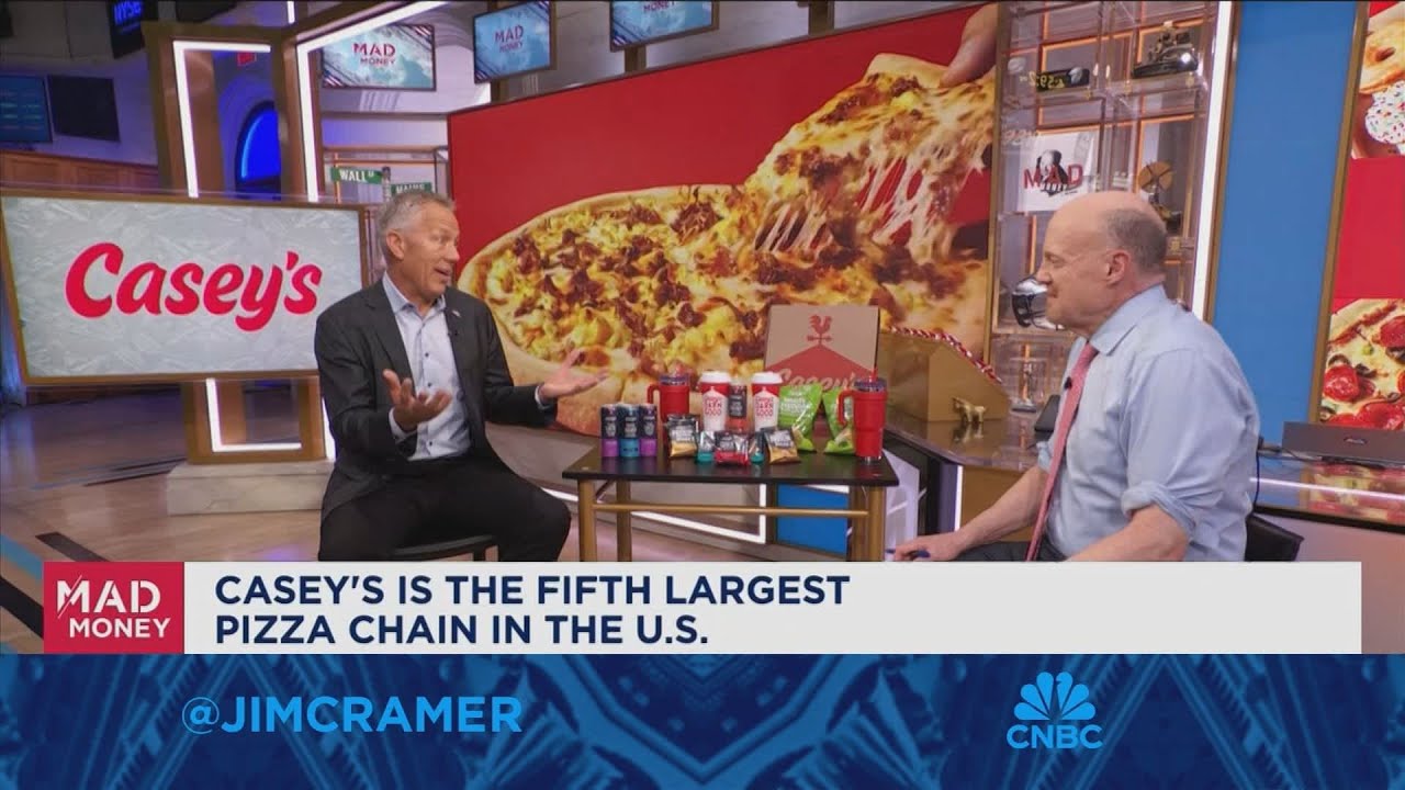 Casey's General Stores CEO Darren Rebelez sits down with Jim Cramer