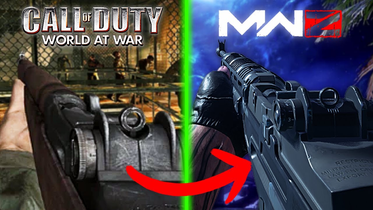 I USED THE M14 IN EVERY COD ZOMBIES GAME