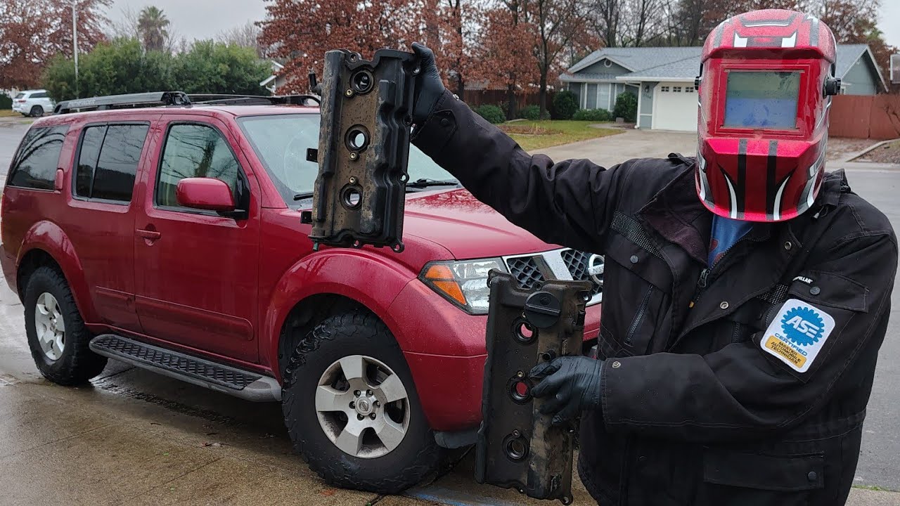 How to Replace the Valve covers on a 4.0 Nissan Pathfinder, Xterra, Frontier, oil leak misfire