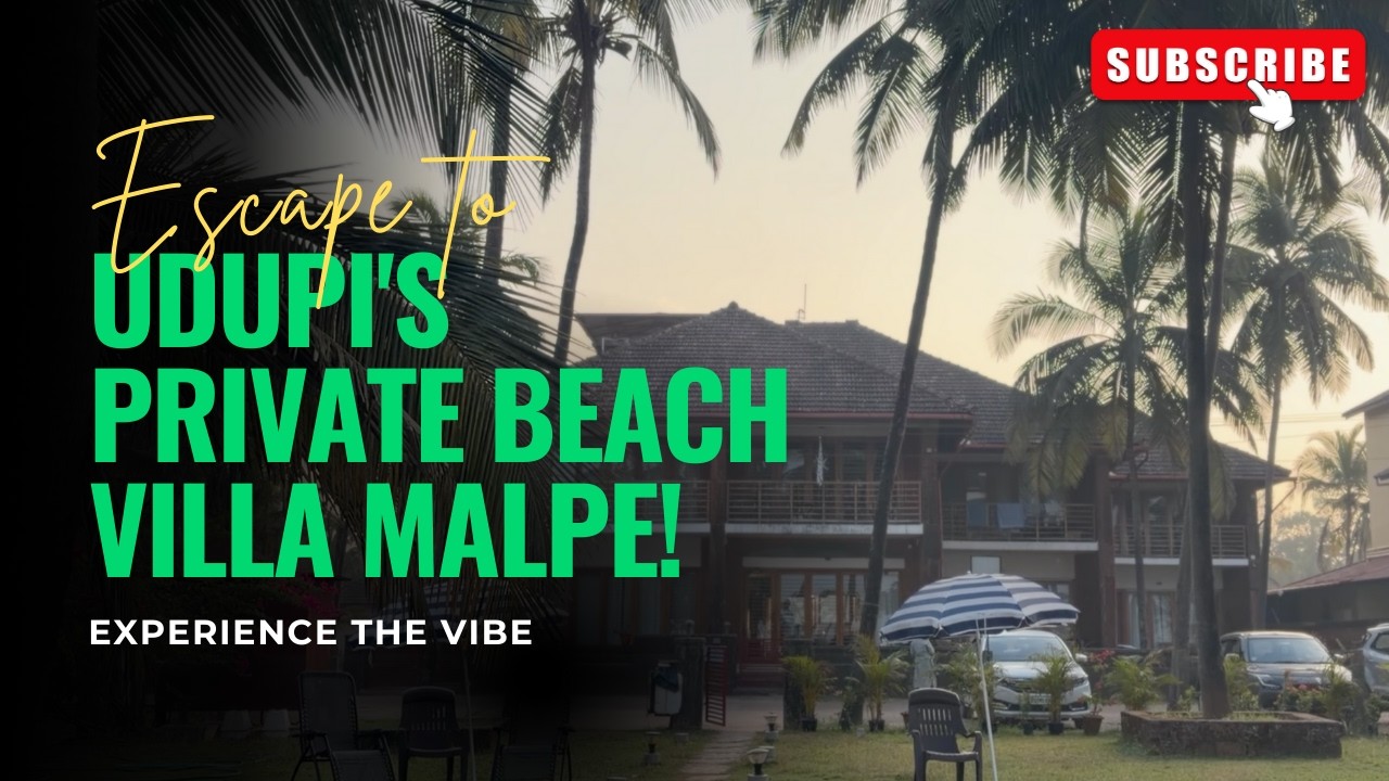 Private Beach Villa Experience 🏖️ | Malpe Beach Udupi | Luxury Stay | Villa Malpe