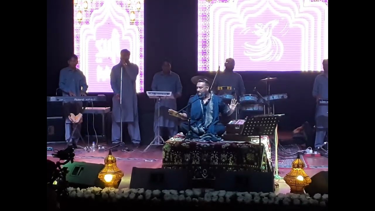 live performance of Master Saleem in a Sufi festival organized By Jammu Tourism