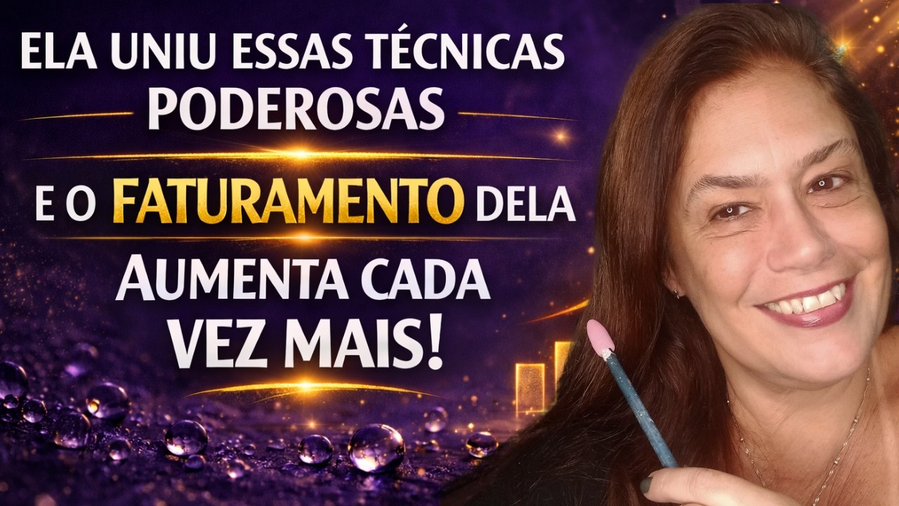 Ela uniu Gotas de Orvalho + Técnica de Manifestação e seu FATURAMENTO só AUMENTA cada vez MAIS.