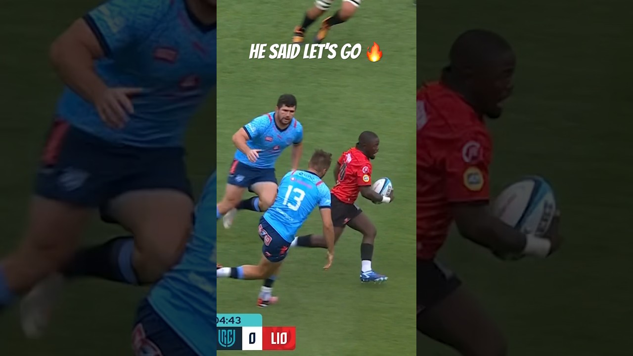 This is how you run it back 😍 #lionsrugby #rugby #rugbyunion