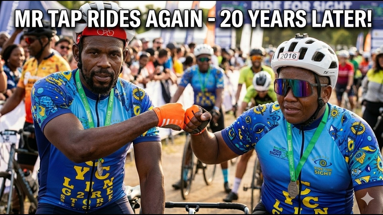 MAN RIDES BICYCLE AGAIN, AFTER 20-YEARS