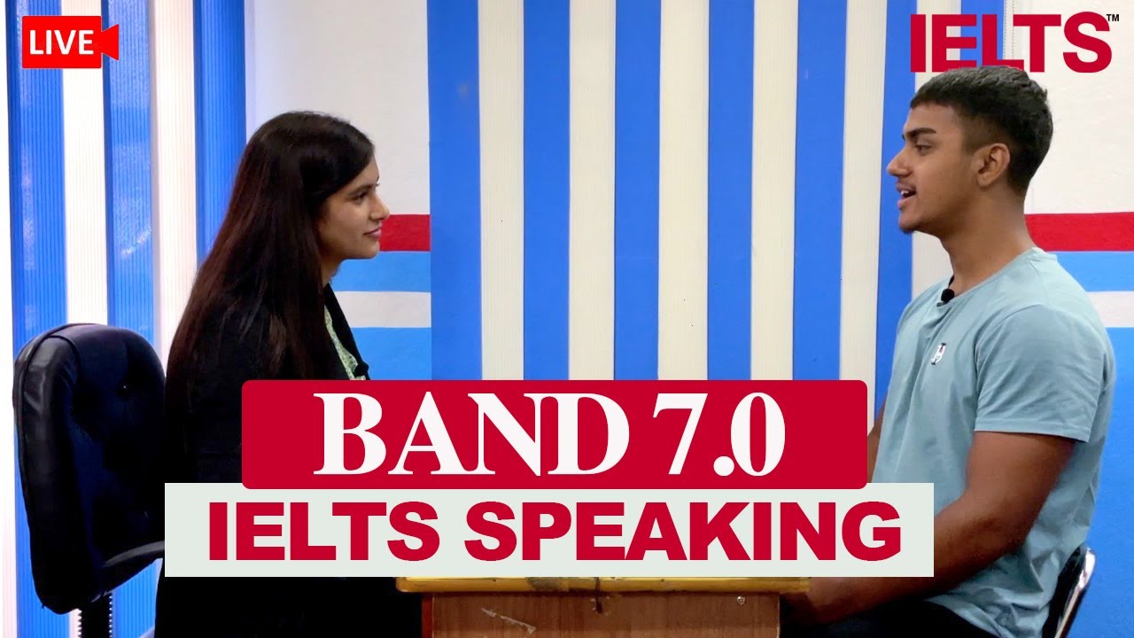 Пример пробного теста IELTS Speaking I. Уровень IELTS Speaking 7.0.