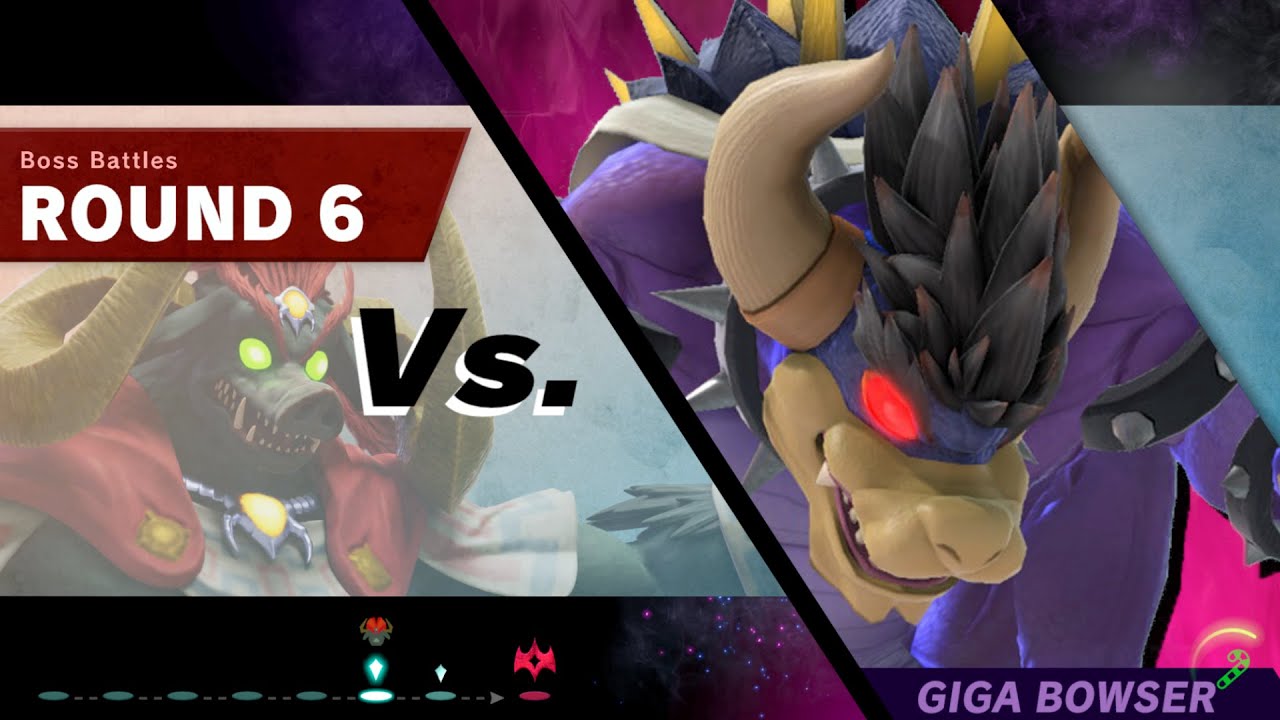 Beast Ganondorf vs Bosses 9.9 Difficulty: SSBU Mods Quickie [CRASH] -By Nanobuds