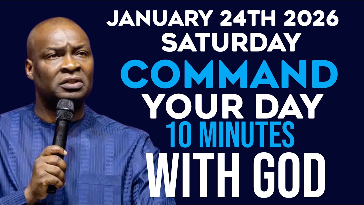[Saturday 24th January 2026] Early Morning Prayer Before You Start Your Day |Apostle Joshua Selman