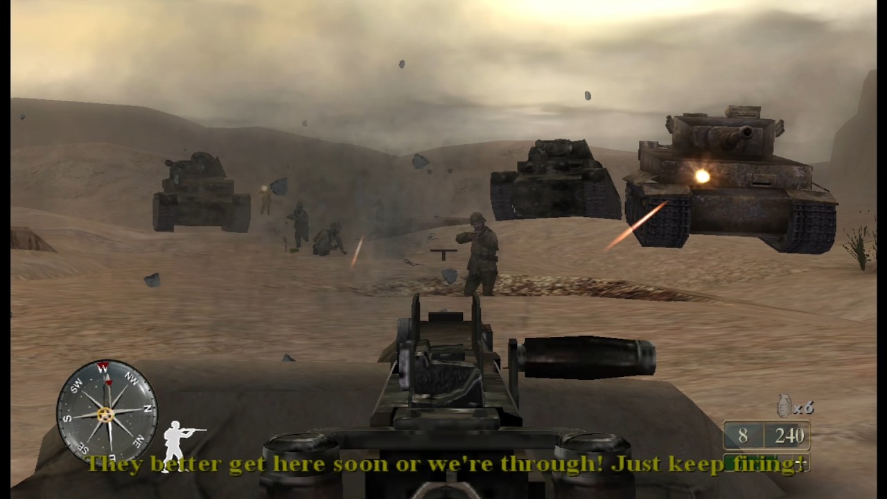 Call of Duty 2: Big Red One Campaign Hard 