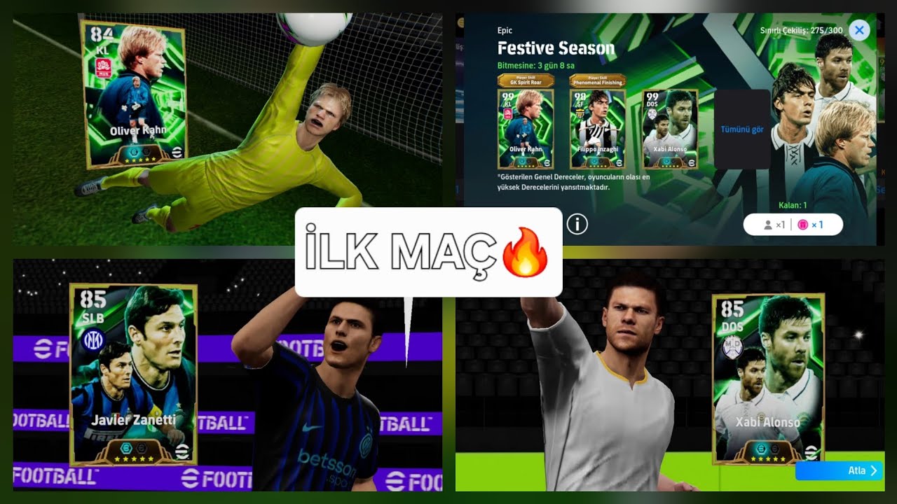 YENİ EPİCLERLE İLK MAÇ 🔥😱 EFOOTBALL2026