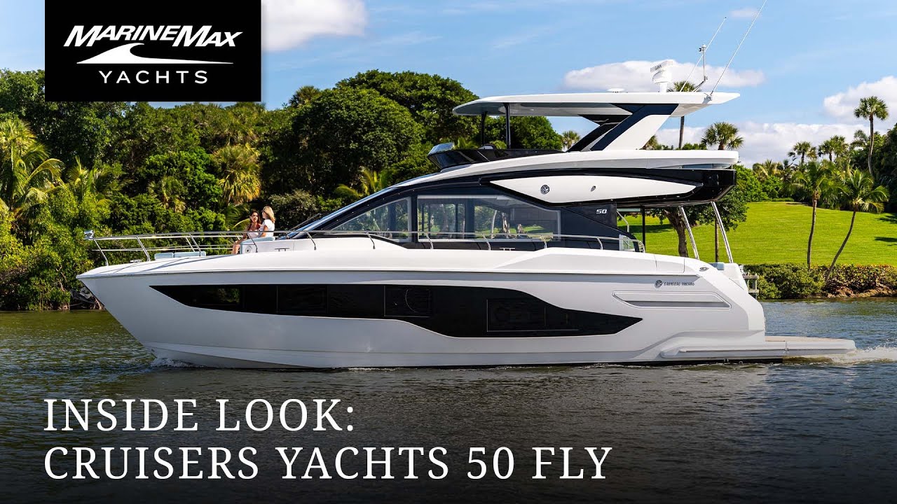 Поднимитесь на борт яхты Cruisers Yachts 50 FLY | Полный обзор