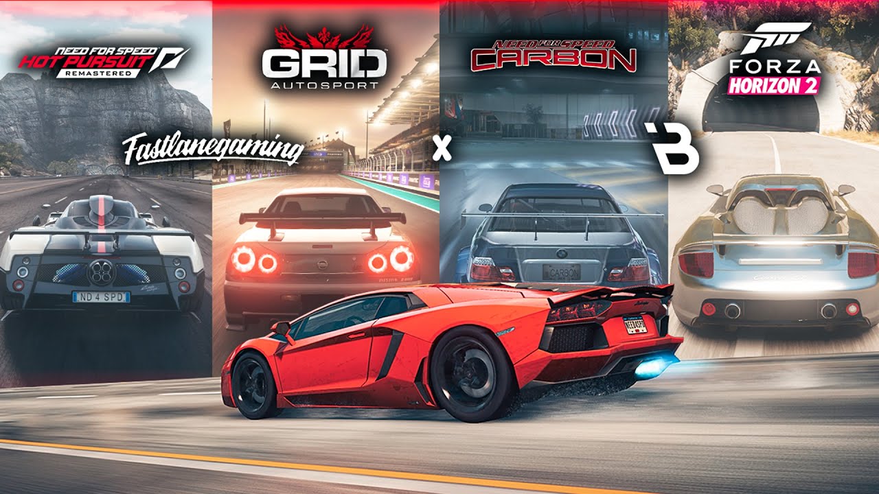 INSANE Car Sounds in Racing Games / fastlanegaming