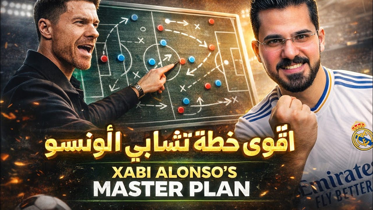 اقوى خطة للمدرب  تشابى الونسو الجديد اسلوب قوى جدا 