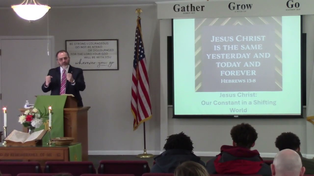 'Sermon Title: Jesus Christ: Our constant in a Shifting world'