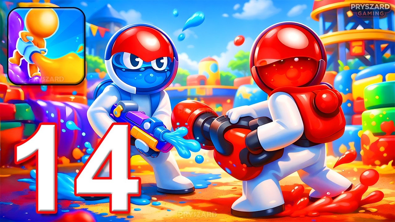 Dye Hard - Gameplay Walkthrough Part 14 - New Update Take Down (iOS, Android)