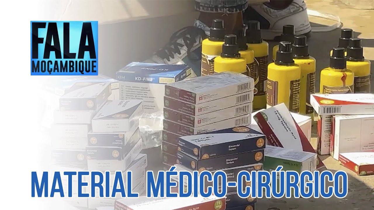 Cabo Delgado: Polícia recupera diverso material médico cirúrgico na posse de um cidadão @PortalFM24