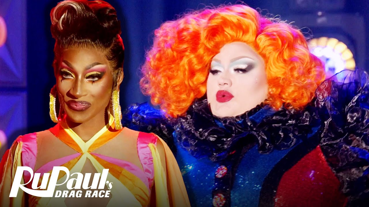 Eureka & Jaida Essence Hall's Little Richard Lip Sync 🌈  RuPaul's Drag Race All Stars