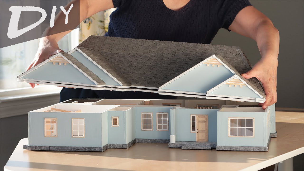 DIY Miniature House Model｜微縮房子模型