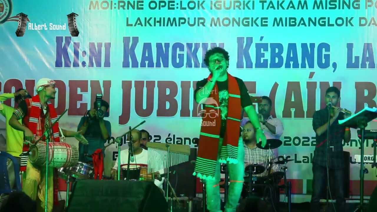 Mousam Gogoi Live  @Lakhimpur  Kangkin kébang Golden Jubilee With  #Mousam_Gogoi