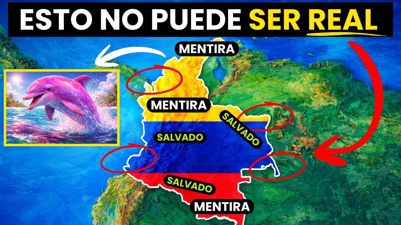 25 Datos Geográficos INCREÍBLES de COLOMBIA Que NO SABES!