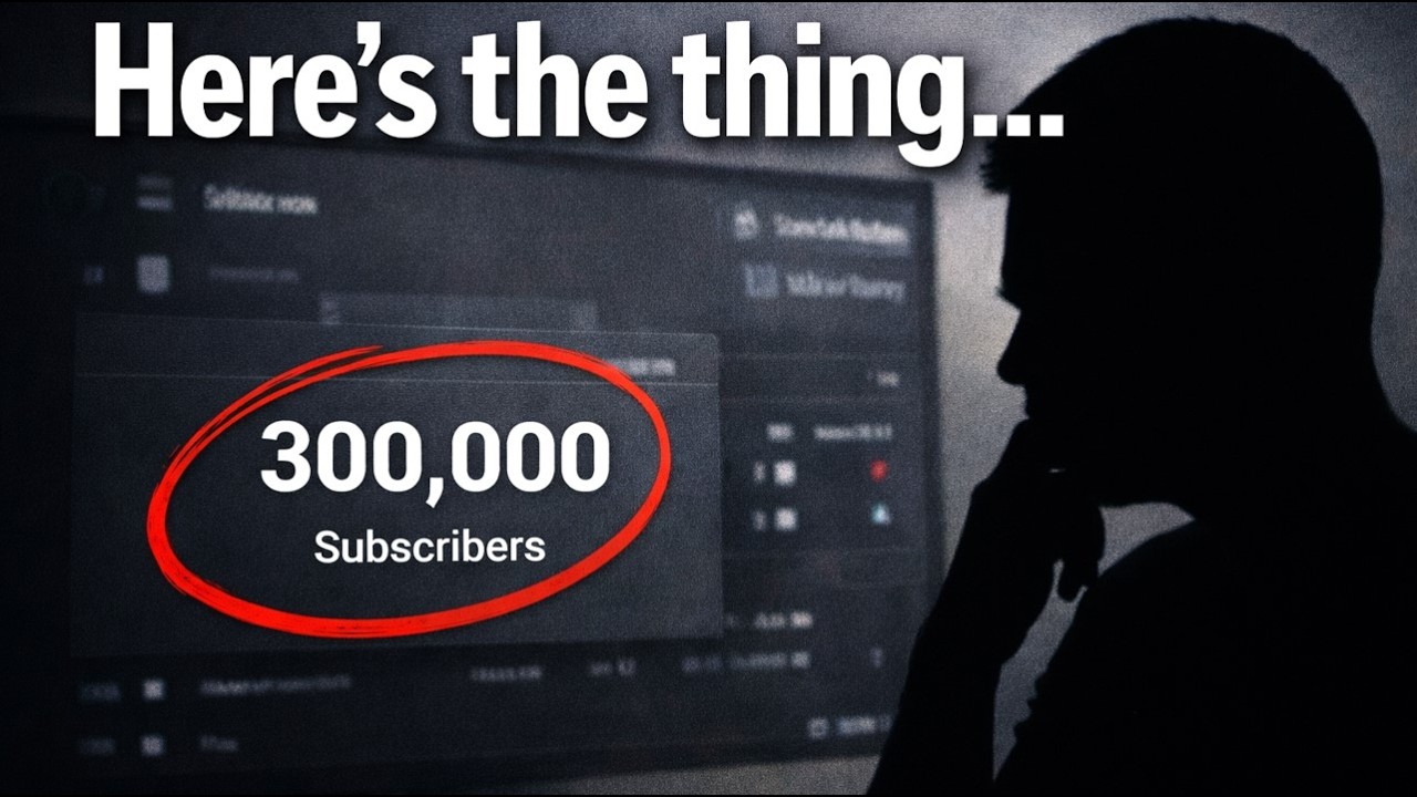Спустя 300 000 подписчиков... Вот что я понял.