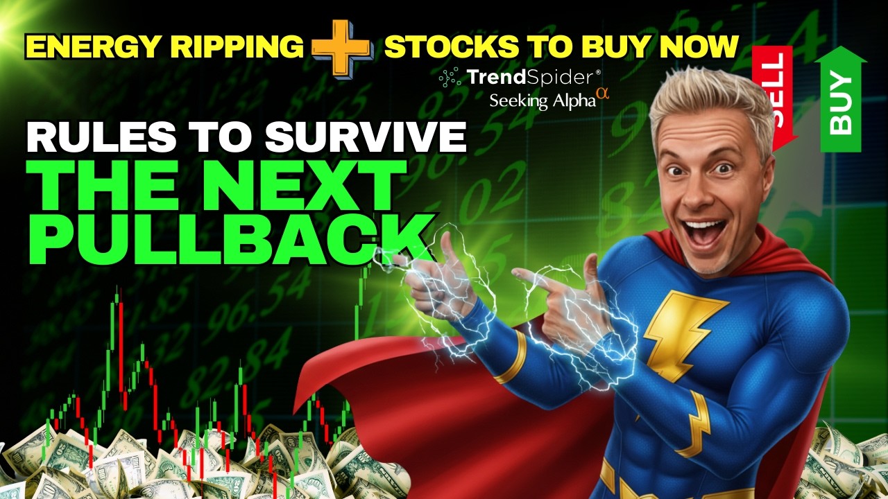 🔴Energy Ripping & AI Stacks + Alpha Picks Rules to Survive the Next Pullback ⚡🤖