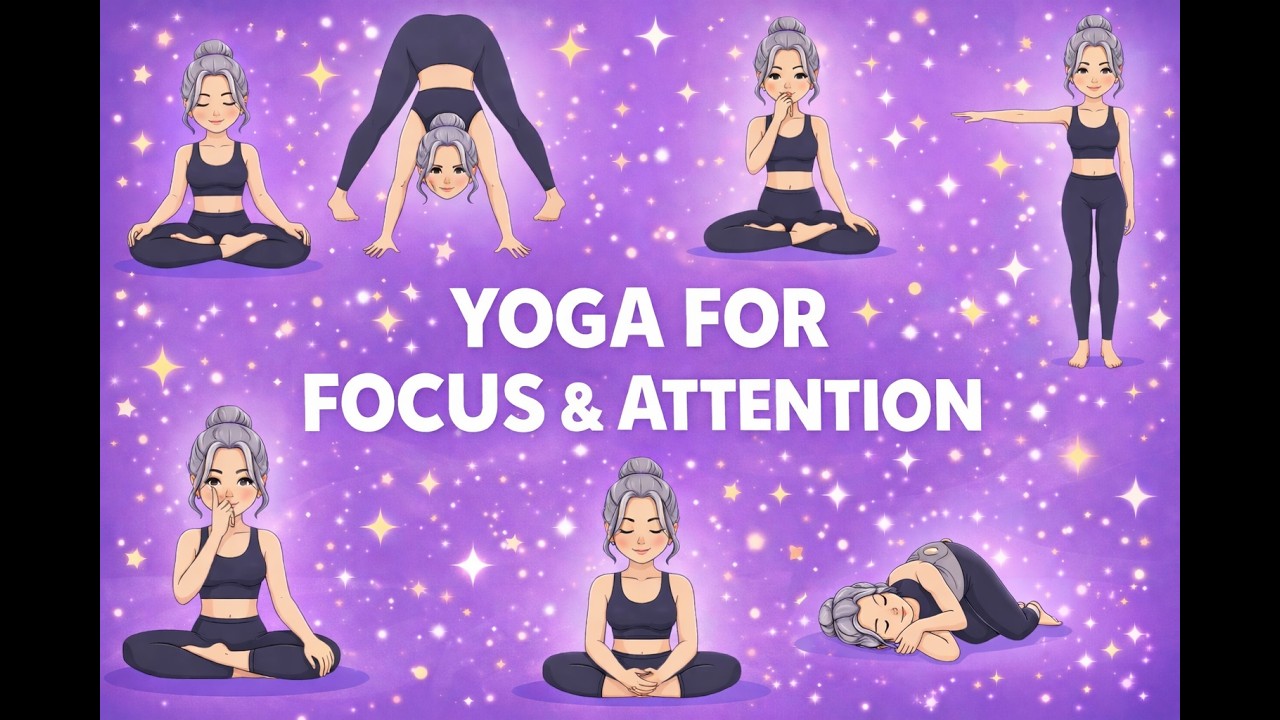 Yoga for Focus and Attention | Yoga for Children | Yoga for Brain Development