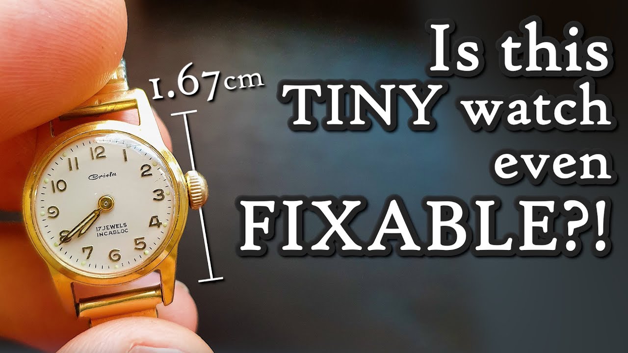 Her grandmother's watch was NOT RUNNING at all | watch repair & restoration