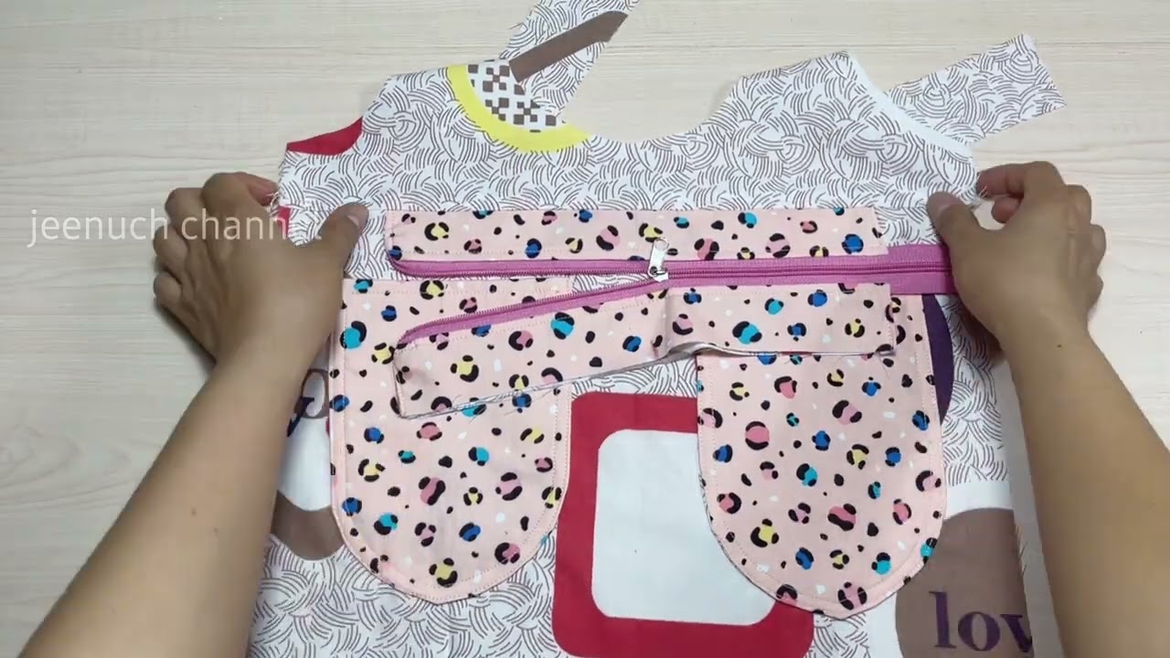 New Style ❤️ How to Make Shoulder bag with Zipper | Diy shopping bag | Sewing Tutorial