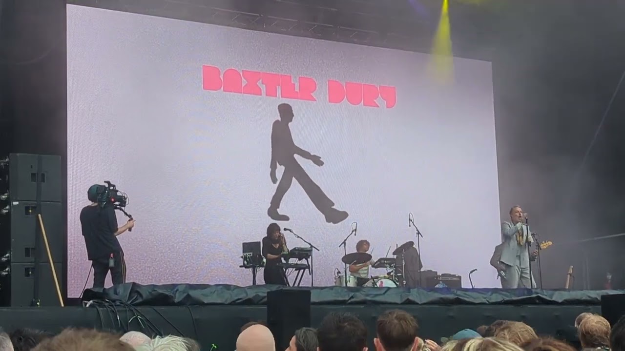 Baxter Dury -Miami at Forwards Festival, Bristol on Sunday September 1st, 2024