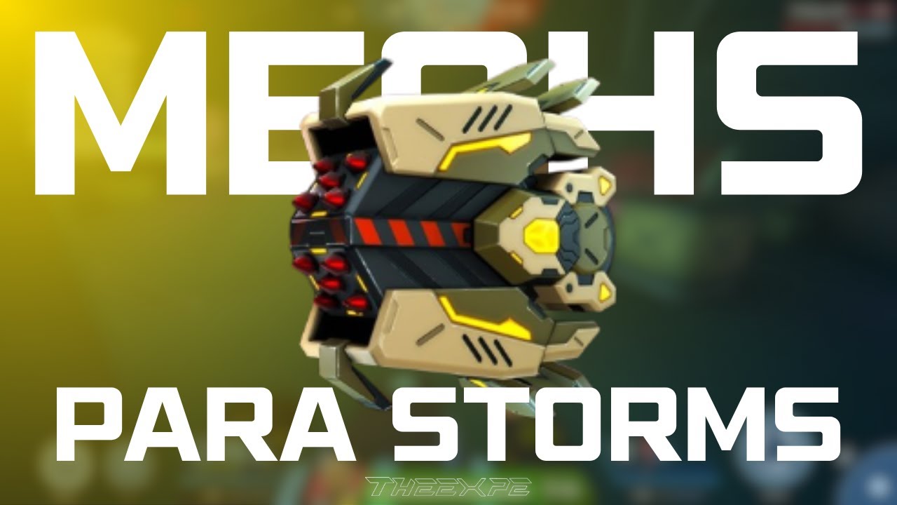 Top 5: Mejores Mechs para usar con STORM RACKS ✅ | Mech Arena | 🤖🔰
