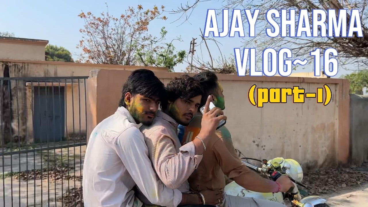 Aaj kheli holi 😁  [Holi vlog (part-1)]