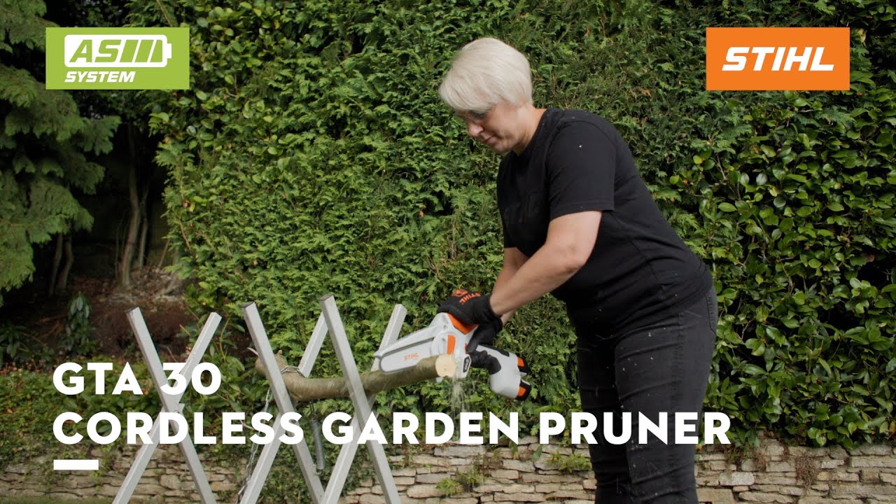 STIHL GTA 30 Cordless Pruning Saw | STIHL Battery Pruner | STIHL AS Battery | STIHL GB